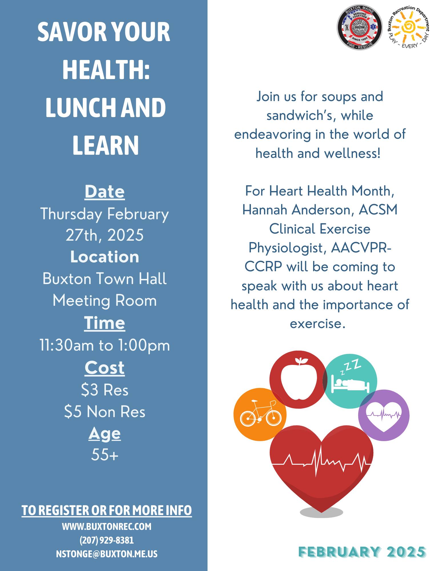 Lunch and Learn 2-27-25